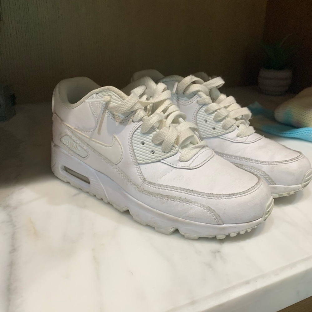 Nike white AirMax sneakers